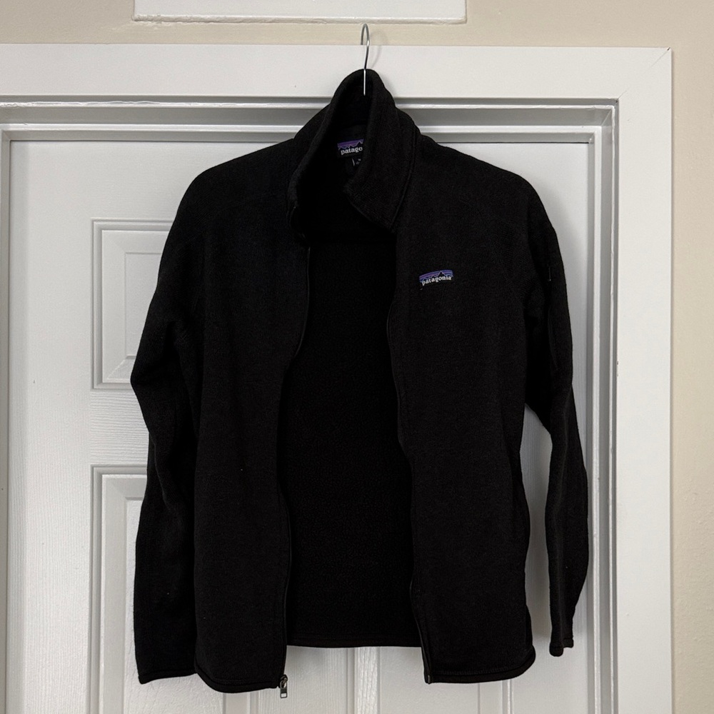 Patagonia Better Sweater Black Full-Zip Fleece Jacket